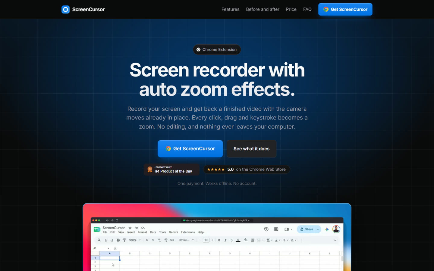 The ScreenCursor homepage